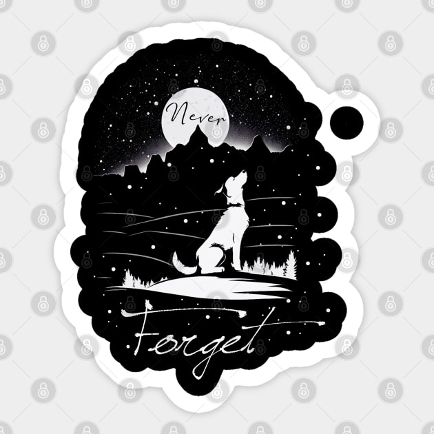 Walkies Dog Sticker by ArtRoute02